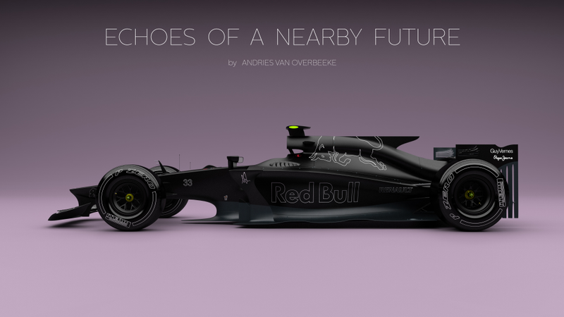 Illustration for article titled Fan-Made Red Bull Concept Shows Off The Sleek, Angular Future Of F1
